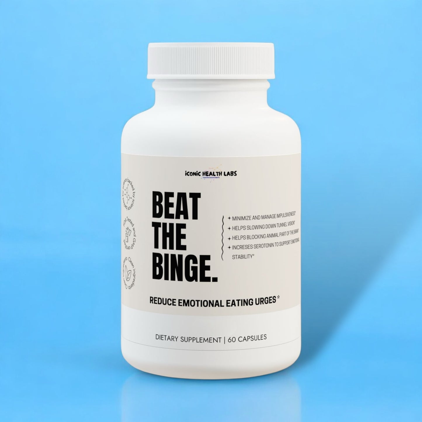 Beat the Binge - Reduce emotional eating, 120 caps.